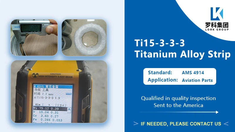 Titanium 15-3-3-3 Alloy
